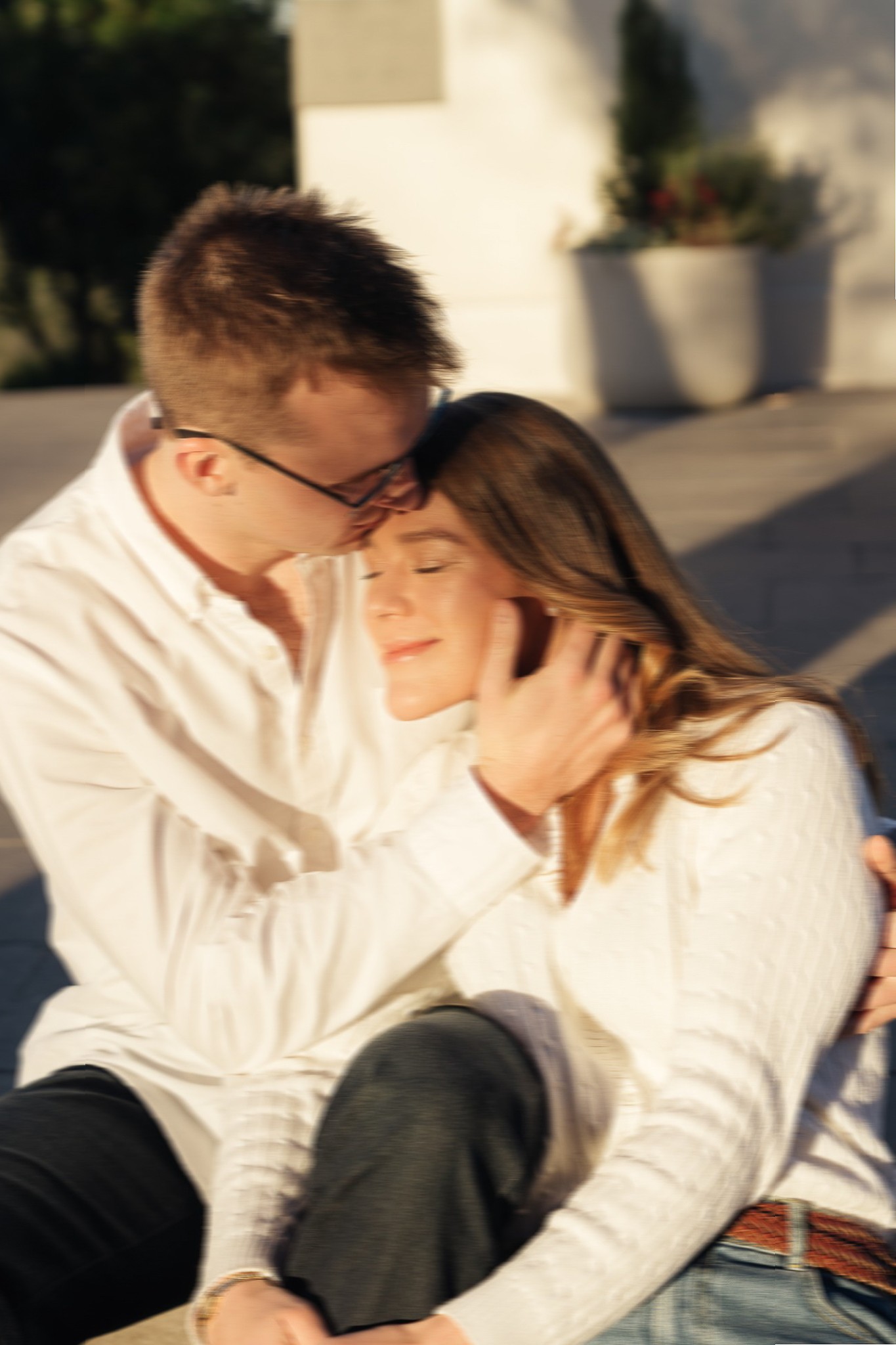 analogue photo of family